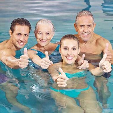 Aquafitness im Tiefwasser